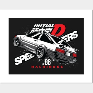 AE 86 Posters and Art